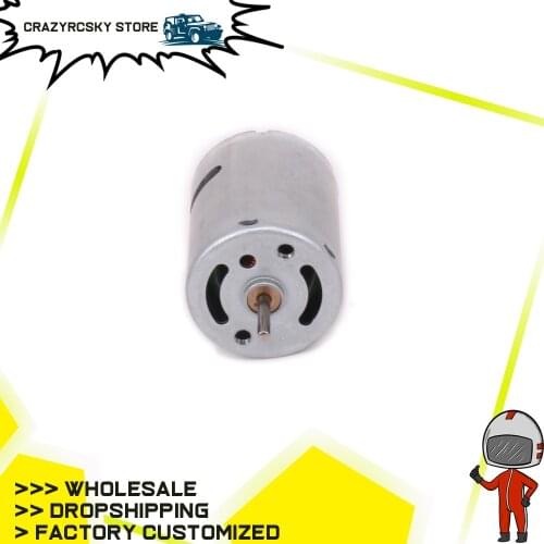 370 Brushed Motor For Rc Hobby Model Car 1/16 1/18 Hsp Traxxas Arrma Himoto Brushless Rpm:30000 7.2V-8.4V Spare Toy Parts