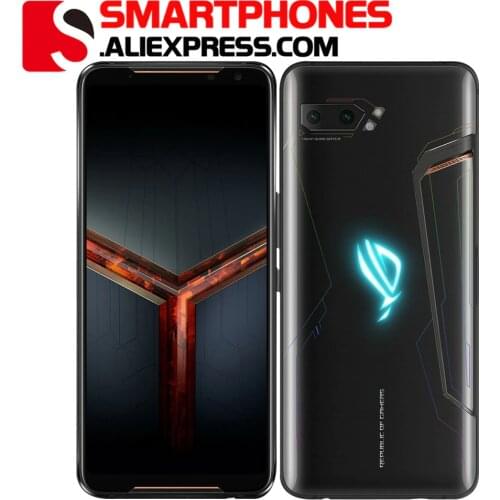 Global Firmware Asus ROG Phone 2 8GB 128GB Gaming SmartPhone ROG Phone II ZS660KL 6.59" Snapdragon 855+ 6000mAh Mobile Phone