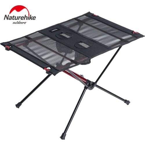 Naturehike Ultralight Portable Collapsible Aluminum Alloy Camping Table Outdoor Folding Desk For Picnic Barbecue