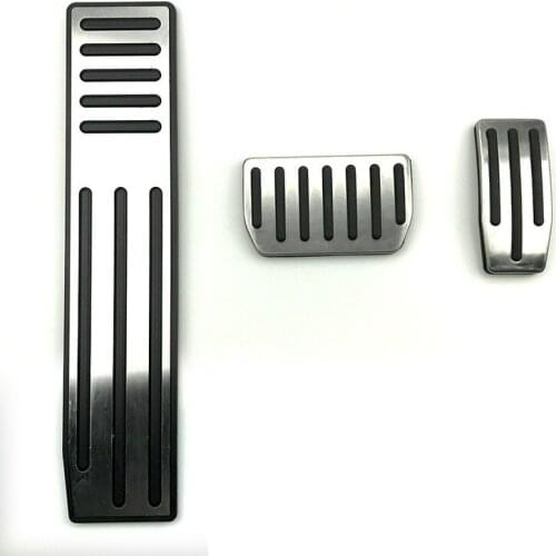 Tesla Model X S Metal Accelerator Brake Rest Area Cab Foot Pedal Modification Without Perforation Car Accessories Interior
