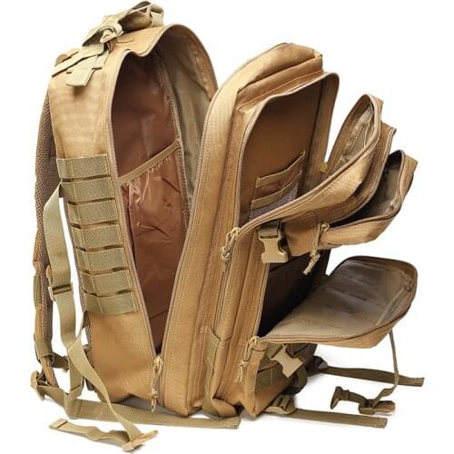 Large Capacity Men Army Military Tactical Backpack New Softback Outdoor Waterproof Bug Rucksack Hiking Camping Hunting Bags