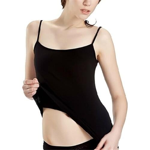 New Style Fashion Women Modal Vest Loose and Comfortable Bottoming Gallus Sleeveless Garment Wholesale