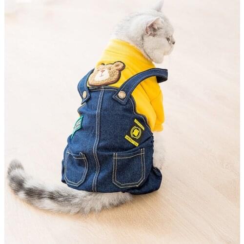 Cute Print Small Dog Hoodie Coat Winter Warm Pet Clothes for Chihuahua Shih Tzu Sweatshirt Puppy Cat Pullover Dogs Pets Clothing