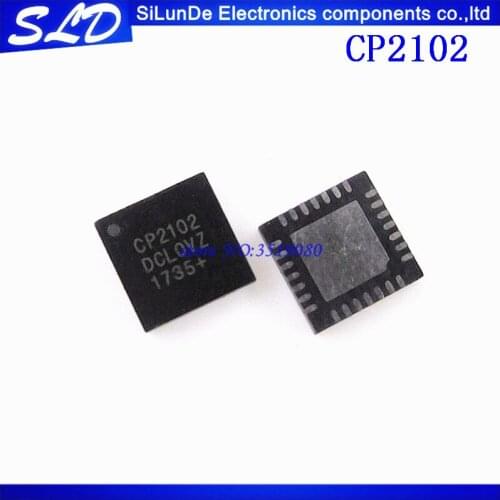 2pcs/lot CP2102-GMR CP2102-GM CP2102 QFN-28 In Stock