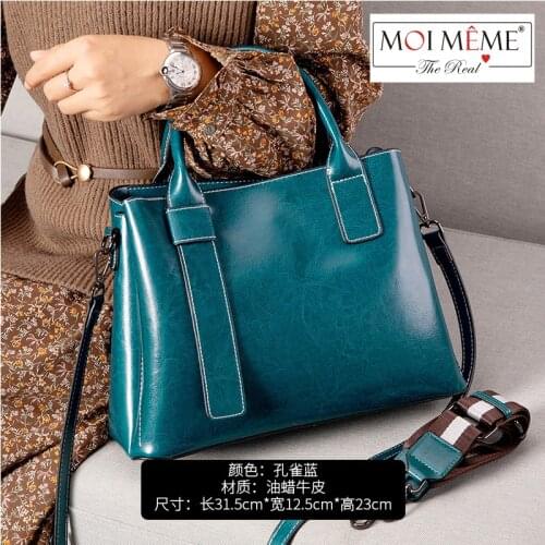 Luxury brand design quality fashion women crossbody handbag Genuine Leather Handbag