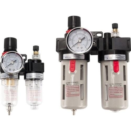 AFC / BFC pneumatic filter oil water separator pressure regulator air compression filter oil water separator pressure regulator