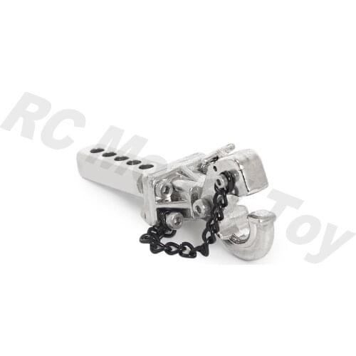 1/10 Scale Accessories Metal Tow Hook Trailer Hitch for RC Crawler Car Traxxas TRX4 TRX6 Axial SCX10 90046 GEN 8 86100 03007