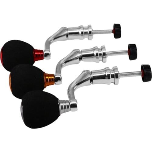 50%HOT Spinning Fishing Reel Replacement Power Handle EVA Knob Metal Rocker Arm Grip