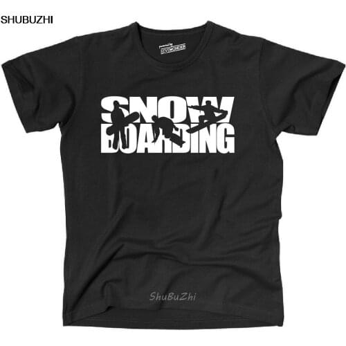 T-Shirt SNOWBOARDING Snowboard Winter boarden Schrift Sport Siviwonder Cool Casual pride t shirt men Fashion tshirt sbz3433
