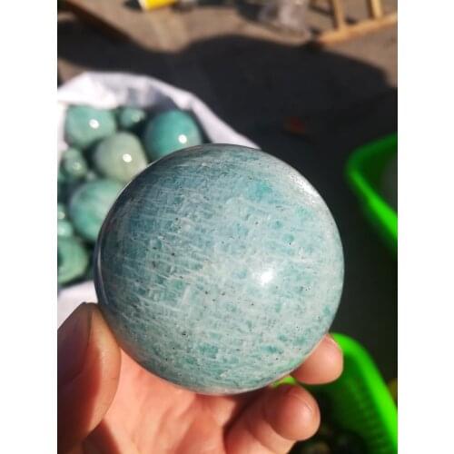 Natural crystal tianhe-stone crystal water ball energy healing 55mm