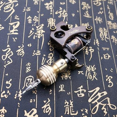 Professional Tattoo Grip Copper New Type Self-locking Tattoo Machine Tool 30mm Tattoo Grip TG2121