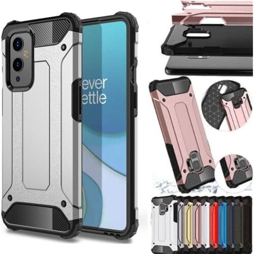 For Oneplus 9 Pro Case Shockproof Armor Rugged Silicone Phone Case for Oneplus Nord N10 N100 8 8T 7T Pro Back Cover Coque