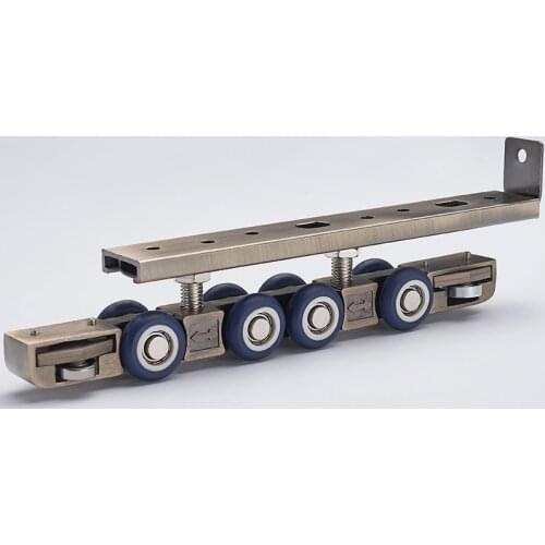 Sliding doors Hanging wheel Kitchen Bathroom Wooden Door Pulley Household Hardware Accessories 8 Wheels Hanging wheel