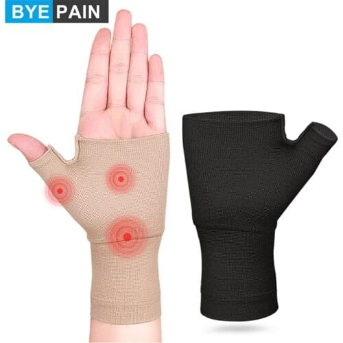 1Pair Wrist & Thumb Support Sleeve, Compression Arthritis Glove for Carpal Tunnel, Wrist Pain & Fatigue, Sprains,RSI, Tendonitis
