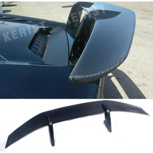 Carbon Fiber Rear Wing Spoiler for Lamborghini Huracan LP580 LP610 Coupe 2-Door 2015-2018 Car Accessories