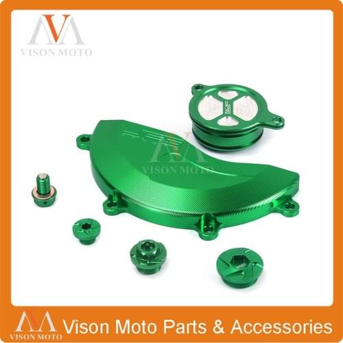 Motorcycle Engine Cover Protector Timing Oil Filter Screw Bolt For KAWASAKI KXF450 KX450F 06 07 08 09 10 11 2012 2013 2014 2015