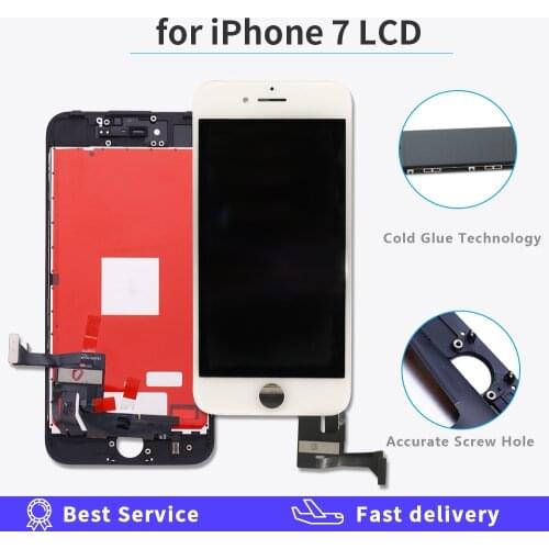 AAAAA Quality LCD Display For iPhone 7 Screen 3D Touch Digitizer Assembly for 7G A1660 A1778 A1779 Replacement LCD 100% Tested