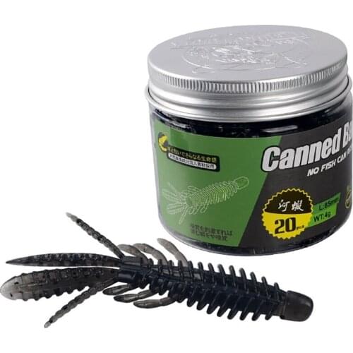 1box Fishing Lures Simulated Artificial Bait Soft Lures Swim Baits Freshwate Brown Saltwater Fake Lures