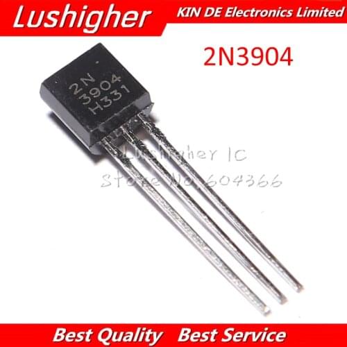 100PCS 2N3904 TO-92 2N 3904 TO92 NPN Transistor New Original