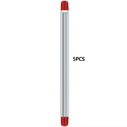 5 Pcs/set Metal Hollow Gas Needle Stainless Steel Fast Upper Bait Penetrate Earthworm Fishing Gear Accessories Tools PXPF