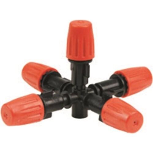5PCS/lot )5 nozzle mist sprayer.. Garden Automatical watering