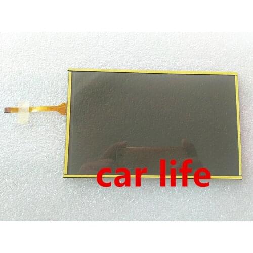 7 inch 4 pins Black glass touch Screen panel Digitizer Lens for Citroe C4L C5 c3-xr DVD player GPS navigation LAM070G004A lcd