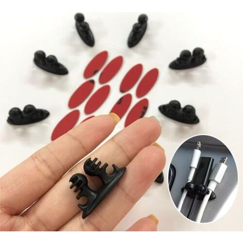 8pcs Car Wire Clip Stickers case for Tesla Roadster Model 3 Model S Model X