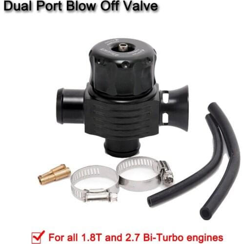 Automotive modified turbo pressure relief valve adjustable turbine pressure relief valve bilateral air