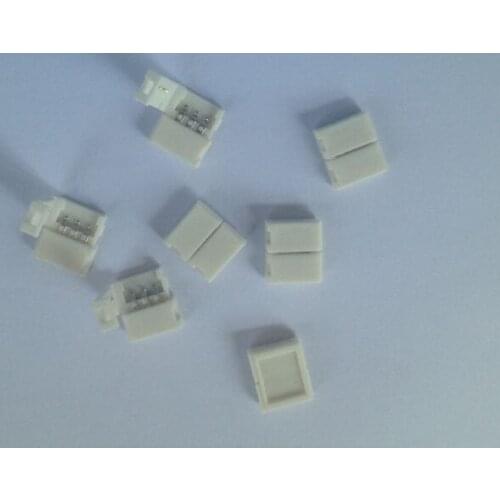 Free shipping 50pcs/lot 3pin CCT connector for 10mm width CCT led strip fast connecting without soldering