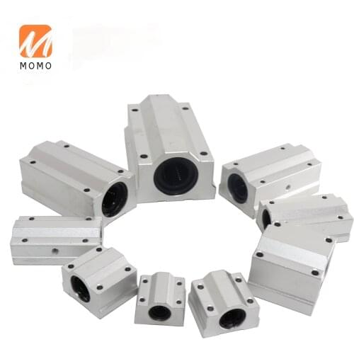 Circular shaft guide scs 12UU slider Linear bearing box type unit slider