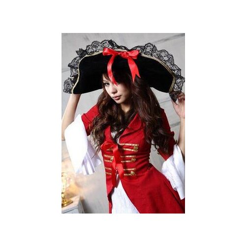 Cosplay Porm Queen Dress Bucaneras Mujer Halloween Costumes Women Sexy Pirate Costume Nightclub Sexy Temptation Uniform CE335