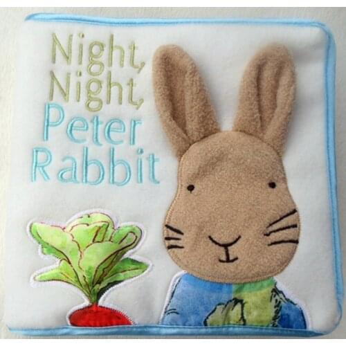 Hot Sell Cakes Baby Toys Stereo Sound Little Rabbit The Paper Book