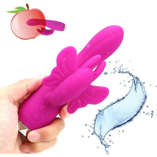 G-spot Massager Butterfly Vibrator Silicone G-spot Dildo 10 Speeds Female Masturbator Clitoris Stimulator Sex Toys For Women