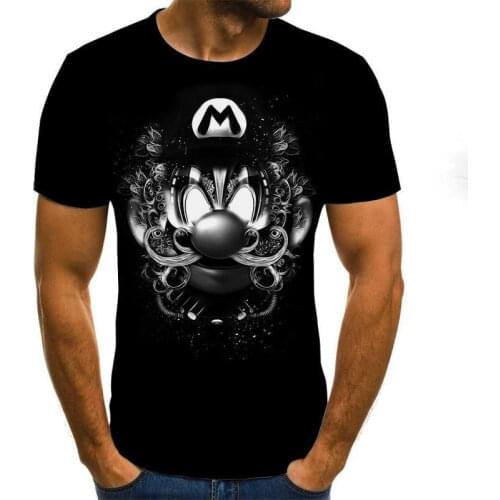 2020 New Men 3d T -Shirt Casual Short Sleeve O -Neck Fashion Printed 3d T Shirt Men High Quality Brand Tshirt