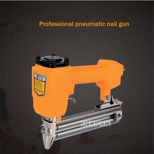 F30G Household Straight Nail Gun Professional Power Tools Pneumatic Nail Gun Woodworking Air Stapler Nail Gun 10-30mm 0.4-0.7Mpa