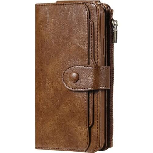 XXx Luxury Leather Flip Case For iPhone 12 Mini 11 Pro XS Max XR X 7 8 Plus Detached Wallet Coque Card Holder Phone Cover