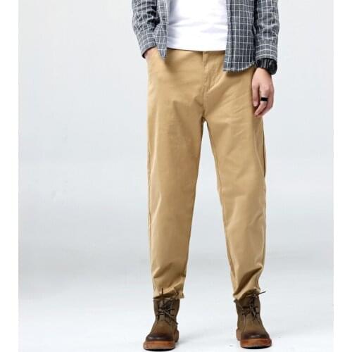 Harem Pants Men Loose Casual Tactical Pants Mens Work Clothing Oversize Pants 40 42 44 46 48 Black Blue Trouser for Men,3910