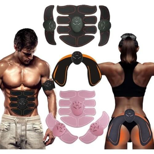 Abs Stimulator Trainer Abdominal Muscle Stimulator Body Leg Arm Belly Build Muscle Home Office Fitness Workout Equipment Unisex