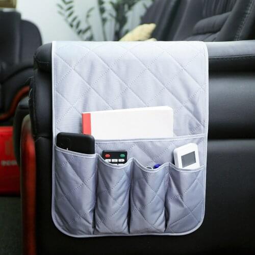 Sofa storage bag sofa armrest storage hanging bag remote control home storage bag hanging