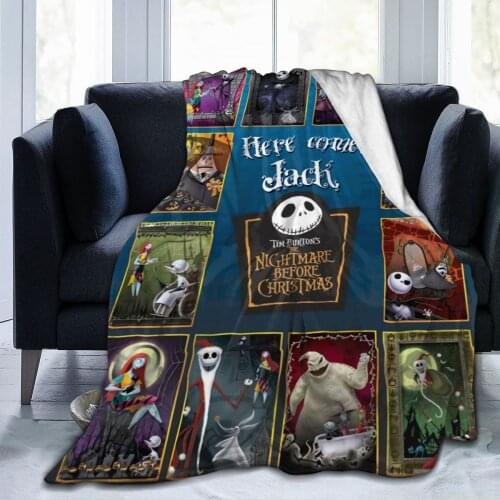 Ultra Soft Sofa Blanket Cover Blanket Cartoon Cartoon Bedding Flannel plied Sofa Bedroom Decor for Children and Adults