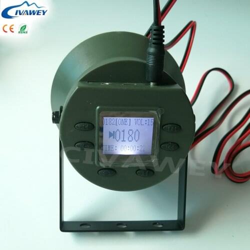 LCD Display 35W hunting bird caller speaker MP3 bird caller bird decoy caller 182 sounds bird hunting mp3 player hunting decoy