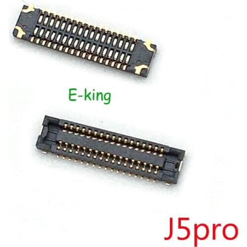 2PCS For Samsung Galaxy J5 Pro 2017 J530G J530F J530FN J530F DS J530N LCD Display Screen FPC Connector On Board On Flex Cable