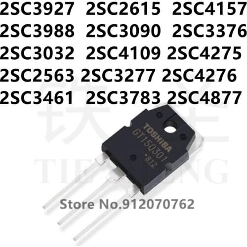 10PCS 2SC3927 2SC2615 2SC4157 2SC3988 2SC3090 2SC4877 2SC3376 2SC3032 2SC4109 2SC4275 2SC2563 2SC3277 2SC4276 2SC3461 2SC3783