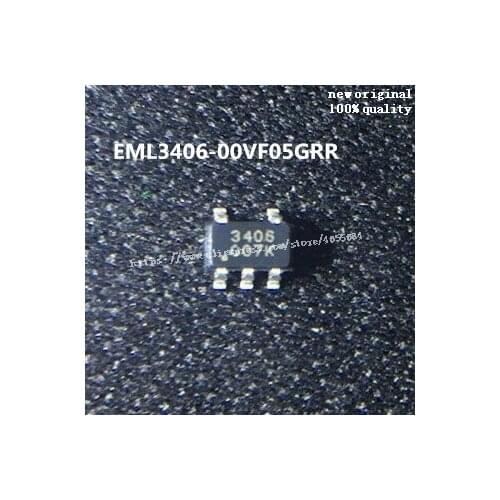 5PCS EML3406-00VF05GRR EML3406 00VF05GRR 3406 Brand new and original chip IC