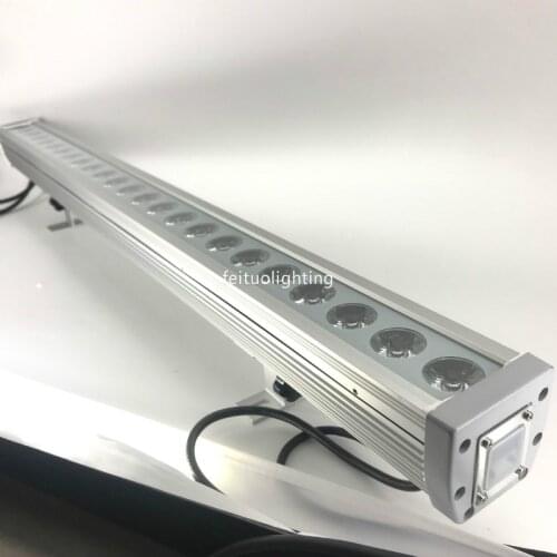 A- Main product 24x10w rgbw 4in1 dmx wall washer, led wall washer linear stage light outdoor IP 65 rate