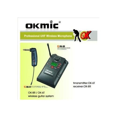 Cheaper Promotions Electric Violin guitar wireless system/wireless guitar system TRANSMITTER OK-6T(90 Angle) Retail packag