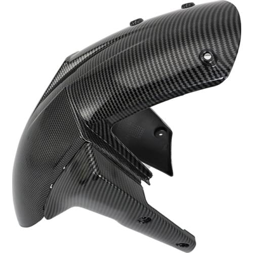 Carbon Fiber ABS Mudflap For Kawasaki Ninja ZX1000 ZX10RR ZX10R 2004 2005 2006 2007 2008 2009 Front Fender Mudguard Splash Guard