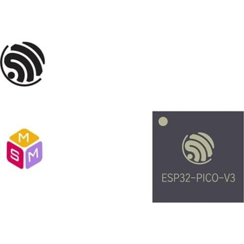 Espressif Systems SoC 19.5 dBm L2CAP GAP GATT SMP BluFi SPP-like 32-bit MCU 2.4 GHz Wi-Fi Bluetooth LE Chip ESP32-PICO-V3