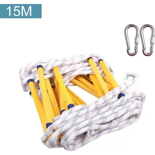 Ladder Emergency Safety Ladder With Hook Carabiner For Children And Adults Escape From Window And Balcony 2020
