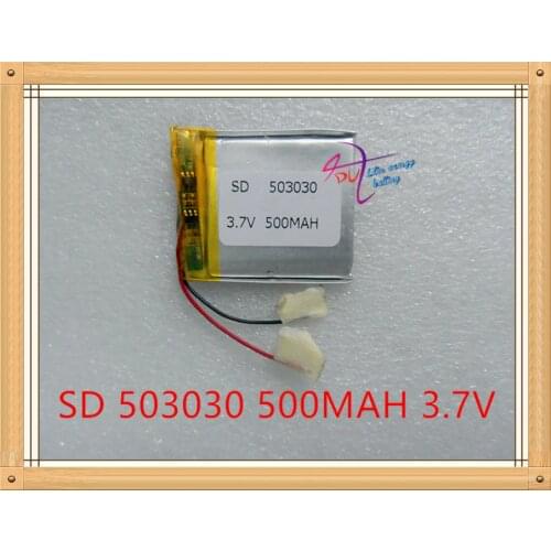 Tablet battery Liter energy battery 3.7V polymer lithium battery 503030 MP3MP4 MP5 500MAH speaker wireless telephone electronic